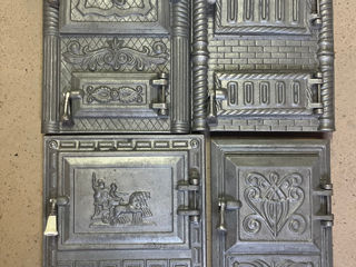 Uși din fontă pentru Sobe, Șeminee, Barbeque, Cuptoare foto 3
