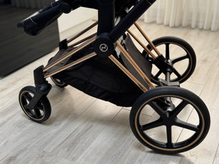 Carucior Cybex Priam Platinum Rose/Gold /Deep Black 3in1 foto 7