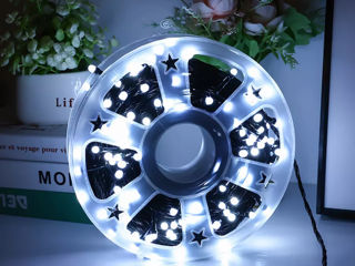 Ghirlanda led de exterior/interior pe bobina,50 m foto 3