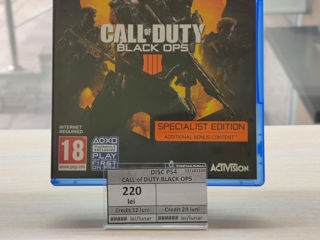 Disc jocuri PS4 Call of Duty  Black Ops  220 lei