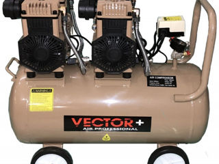 Безмасляный Компрессор Vector 1600Wx2 70L - p9 - Moldteh