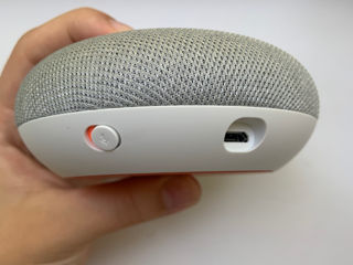 Портативная колонка Google Home Mini foto 3