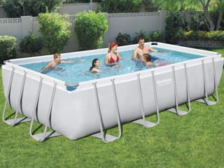 Piscina cu cadru Bestway + Scară + Filtru + Acoperire + Flotor