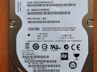 HDD 500gb ca nou!!! pentru laptop pentru PC foto 0