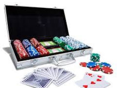 Set Joc Poker în valiză de aluminiu 200buc 30x20x6cm foto 0