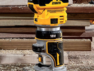 Freza dewalt pe acumulator dcw604n/фрезер аккумуляторный бесщёточный dewalt dcw604n foto 3