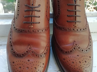 Pantofi Geox respiro, aproape noi, piele naturală, mărimea 43