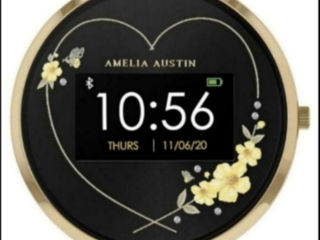 Amelia Austin ceas inteligent nou  pentru femei. Auriu