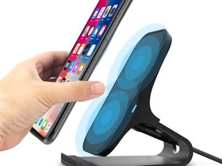 Wireless Charger Stand Беспроводная зарядка Suport telefon foto 2