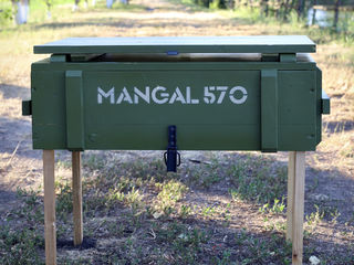 Мангал металлический Mangal 570 в аренду / Gratar din metal Mangal 570 in chirie foto 3