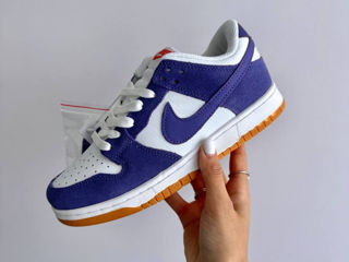 Nike SB Dunk Low  Purple Suede foto 7