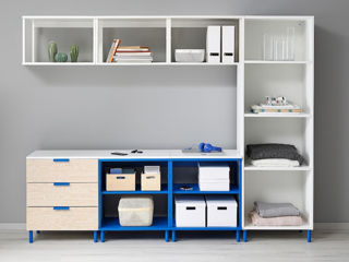 Sistem depozitare Ikea cu design fin