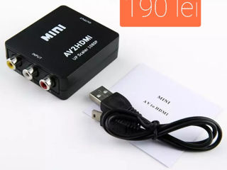 Adapter hub hdmi dp Minidp usb Type С RCA VGA foto 12