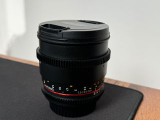 Samyang 85mm T1.5 Sony VDSLR - Cine Lens foto 1