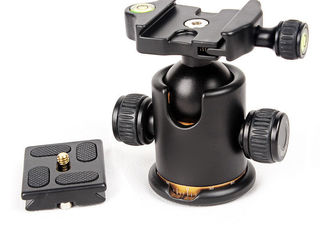 Dolly Mini Car Skater Track Slider для DSLR камеры Черный + Шаровая голова Grip Ball Head foto 9