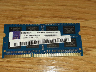 DDR3 4 GB Kingston для Ноутбука foto 1