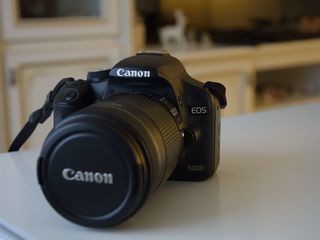 Canon 500D + obiectiv 18–135 mm ca nou foto 2