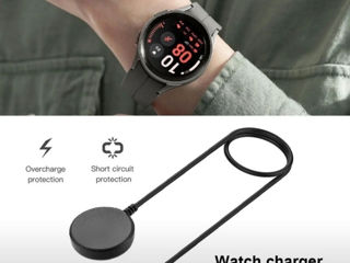 Încărcător Samsung galaxy watch active 1,2, watch 3,watch 4 clasic, watch 4, watch 5, watch 5 pro3 foto 4