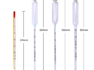 Alcoolmetru pentru lichide Спиртомер для жидкостей,ареометр foto 4