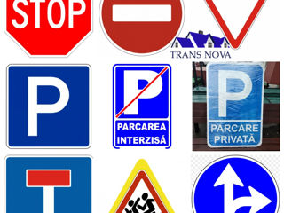 Indicatoare, semne rutiere, tablite, limite de viteză/дорожные знаки, таблицы, автобарьеры foto 7