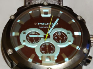 Mens Police Chronograph Watch 15047J .Обмен . Без торга