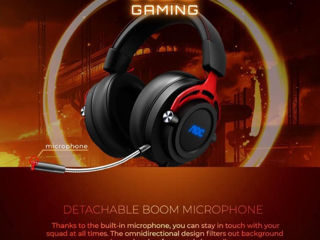 Наушники AOC GH300 USB Gaming с микрофоном foto 4