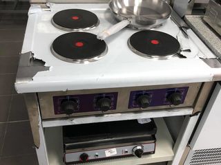 Plite electrice profesionale din inox pentru restaurante фото 3