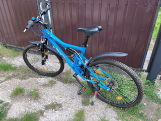 Подростковый(детский) велосипед Decathlon(B'Twin) RockRider 6.0 FS 24" foto 2