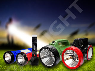 Lanterna led cu acumulator, lanterne de mână, lanterna de buzunar, panlight, lanterna frontala foto 1