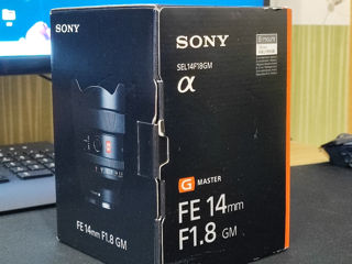 Sony FE 14mm F1.8 GM, Nou Sigilat!