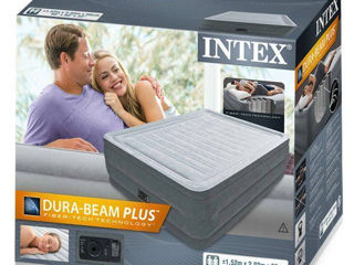 Saltele și paturi din velur INTEX la cele mai mici prețuri! Confort oriunde nu ai dormi! foto 11