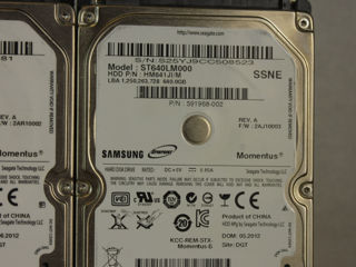 Жесткие диски HDD 640 GB foto 5