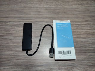 (NOU) USB3.0 Hub 4-port (5Gbps)