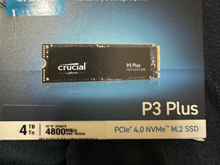 Crucial P3 Plus 4TB PCIe M.2 2280 SSD