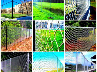 Plasă impletită pentru Gard cu inveliş PVC/Polivinil Clorid. foto 7