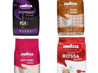 Boabe de cafea LAVAZZA pentru consum casnic, birou, in asortiment