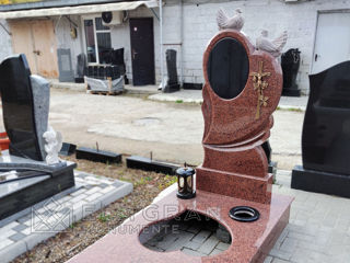 Monumente funerare din granit pret, Chișinău și Moldova, preturi reduse la minim, simple si ieftine.