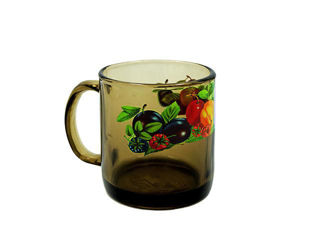 Чашка Стеклянная Gi Basilico 420Ml "Сливовый Микс"
