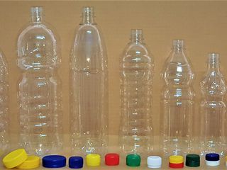 Sticle plastic / PET sticle / canistre de plastic. Elaborarea sticlelor de orice volum și forma.