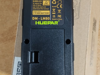 Лазерная рулетка huepar dm-lm80 foto 2