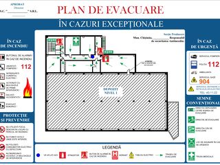 Plan evacuare / план эвакуации