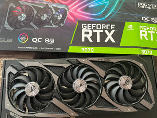 Asus ROG Strix GeForce RTX 3070 OC Edition (8 ГБ)