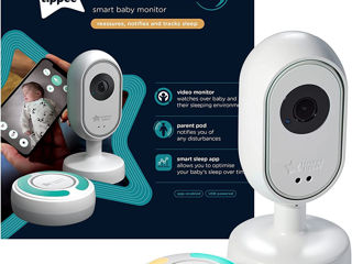 Monitor Tommee Tippee Dreamsense inteligent pentru bebeluși activat pentru aplicație foto 3