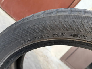 225/45 R17 toate 4 la 500lei foto 3