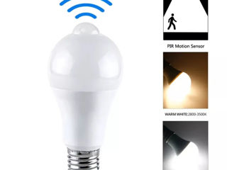 Лампочка LED с датчиком движения foto 5