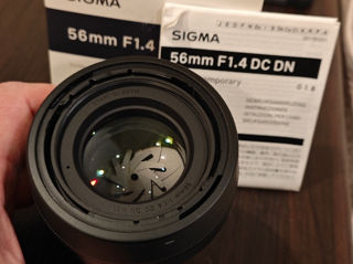 Sigma 56mm f1.4 Sony e-mount foto 3