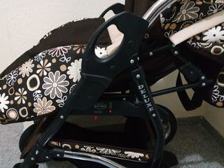 Красивая колясочка 2 в 1 Baby Merk цвет шоколадки! foto 5