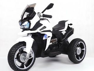 Tricicletă electrică Essa Toys Motocicletă (Alb)