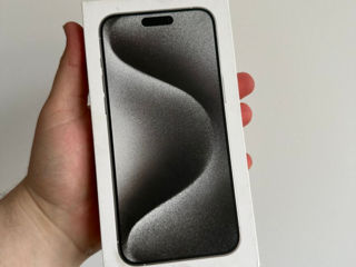 Vind iPhone 15 Pro Max 512Gb White Titanium - Sigilat - Garantie 1 An
