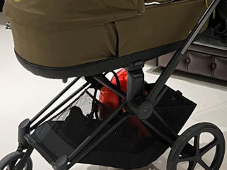 Cărucior Cybex Priam Lux Platinum IV Khaki Green 2in1 foto 4